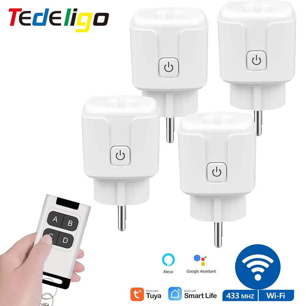 Outdoor Power Outlet Wifi - Tuya WiFi Và Rf Thông Minh