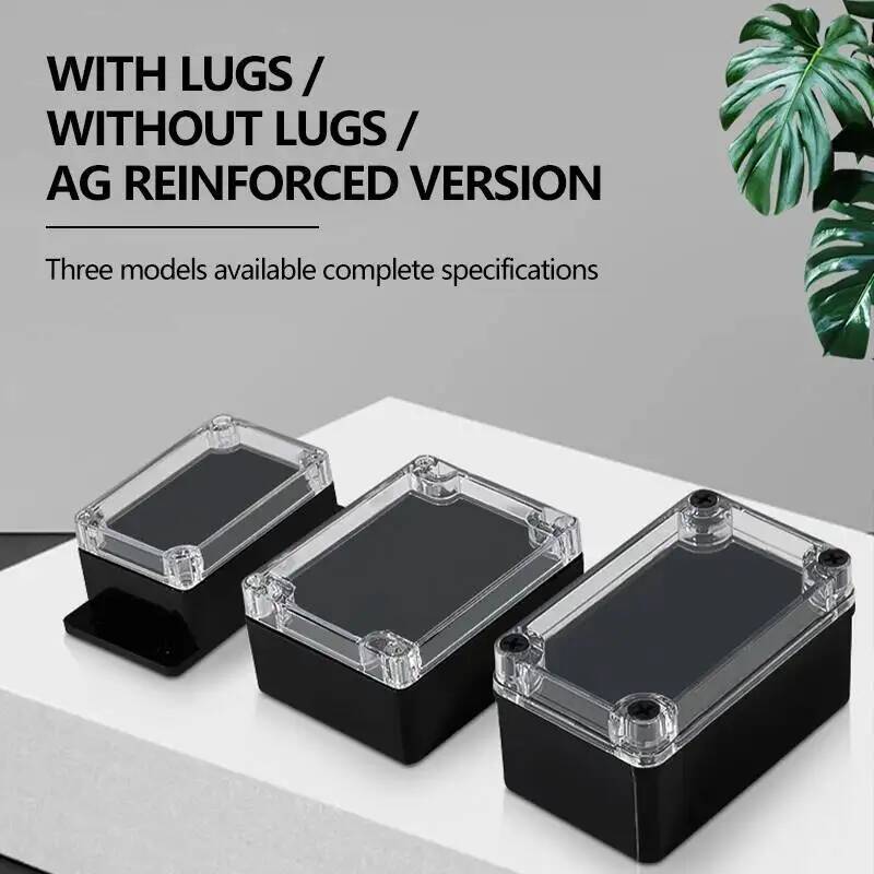 Outdoor Power Box Cover - 2pcs Transparent Cover Waterproof Junction Box