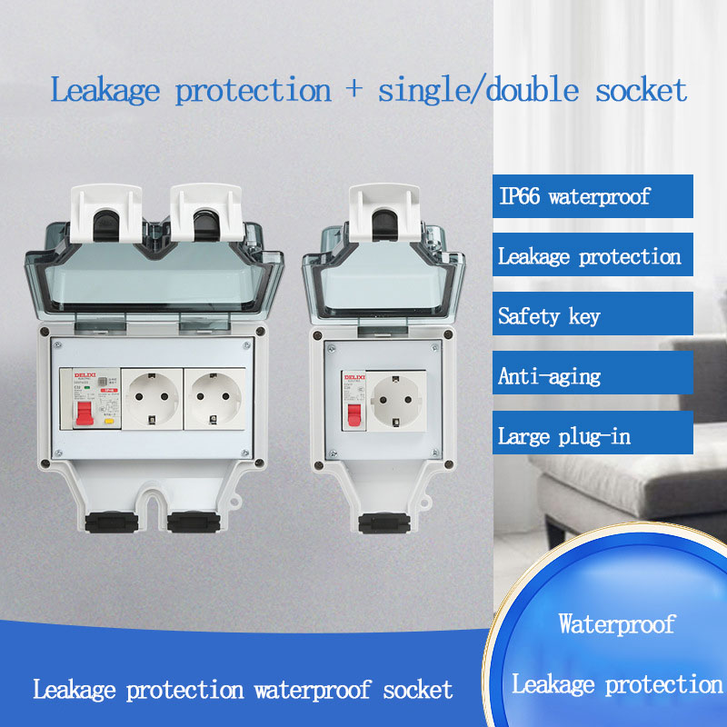 Outdoor Power Box Cover - Outdoor Waterproof Socket 86 Type Waterproof