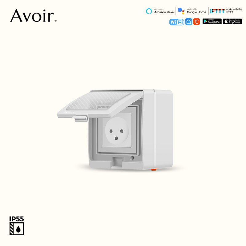 Outdoor Power Outlet Wifi - Avoir Israel Tuya Ổ Cắm Thông