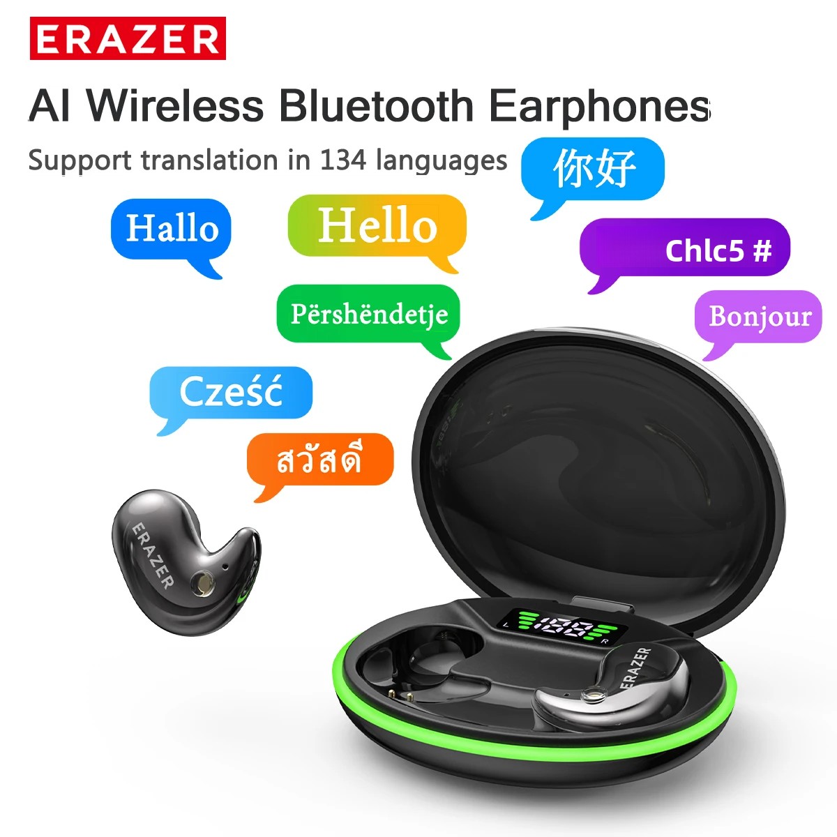 Outdoor Usb Power Supply - EARZER XF58 In-Ear Bluetooth Headphones With