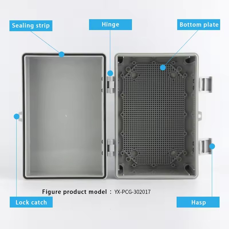 IP66 Waterproof Gray/Transpare - đánh giá và giá Outdoor Power Box Cover