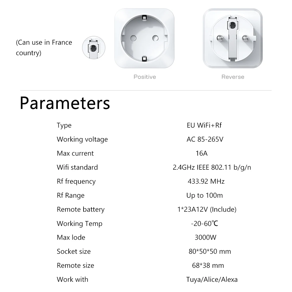 Tuya WiFi Và Rf Thông Minh Cắm - đánh giá và giá Outdoor Power Outlet Wifi