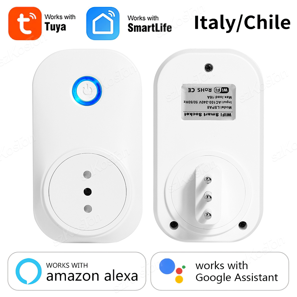 16A Chile Italy Wifi Smart Soc - đánh giá và giá Outdoor Power Outlet Wifi