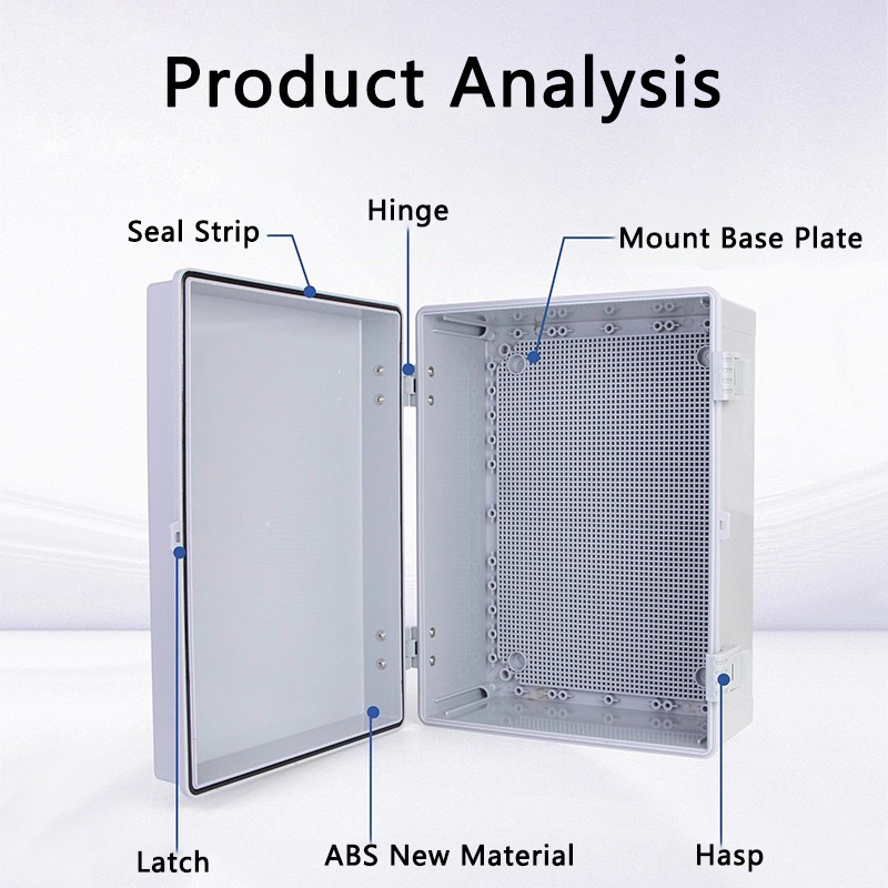 IP66 Waterproof Gray/Transpare - đánh giá và giá Outdoor Power Box Cover