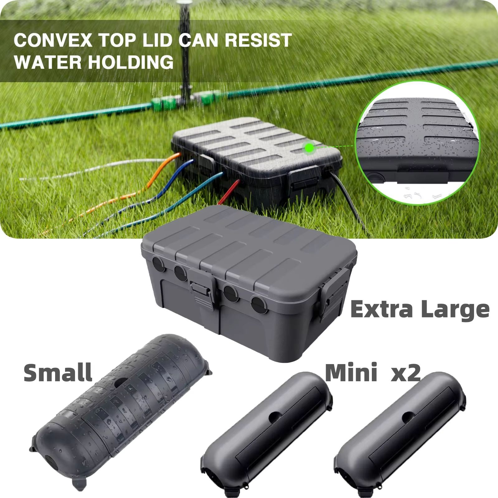 Large Weatherproof Outdoor Ele - đánh giá và giá Outdoor Power Box Cover
