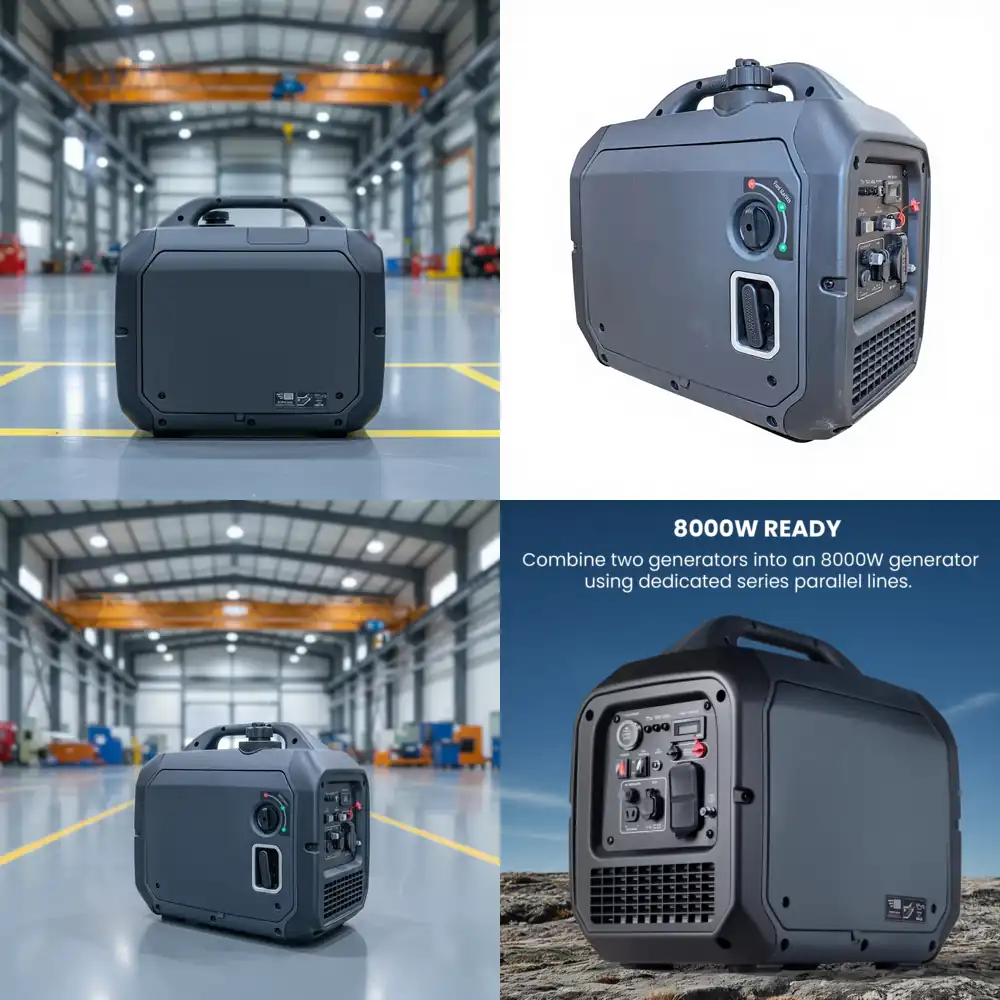 Portable Silent Dual Fuel Air- - đánh giá và giá Portable Generator Inverter