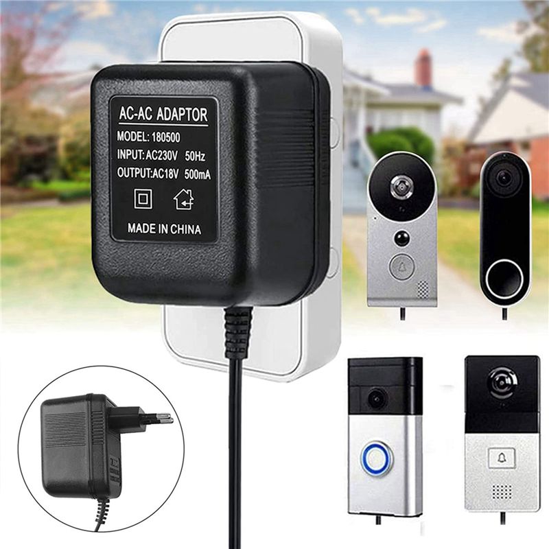 AT05-2X 18V 500MA Power Supply - đánh giá và giá Outdoor Power Adapter Ring