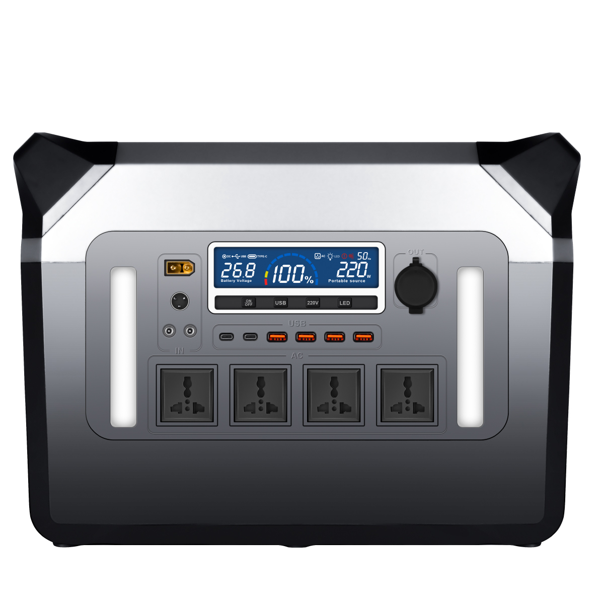 3000W Portable Power Station S - đánh giá và giá Portable Generator Inverter