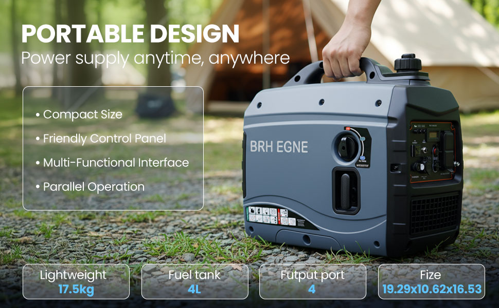 YHS 2500W 3kW Silent Type Inve - đánh giá và giá Portable Generator Inverter