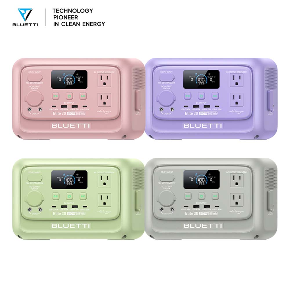 【Renew】BLUETTI Elite 30 V2 Por - đánh giá và giá Portable Generator Inverter