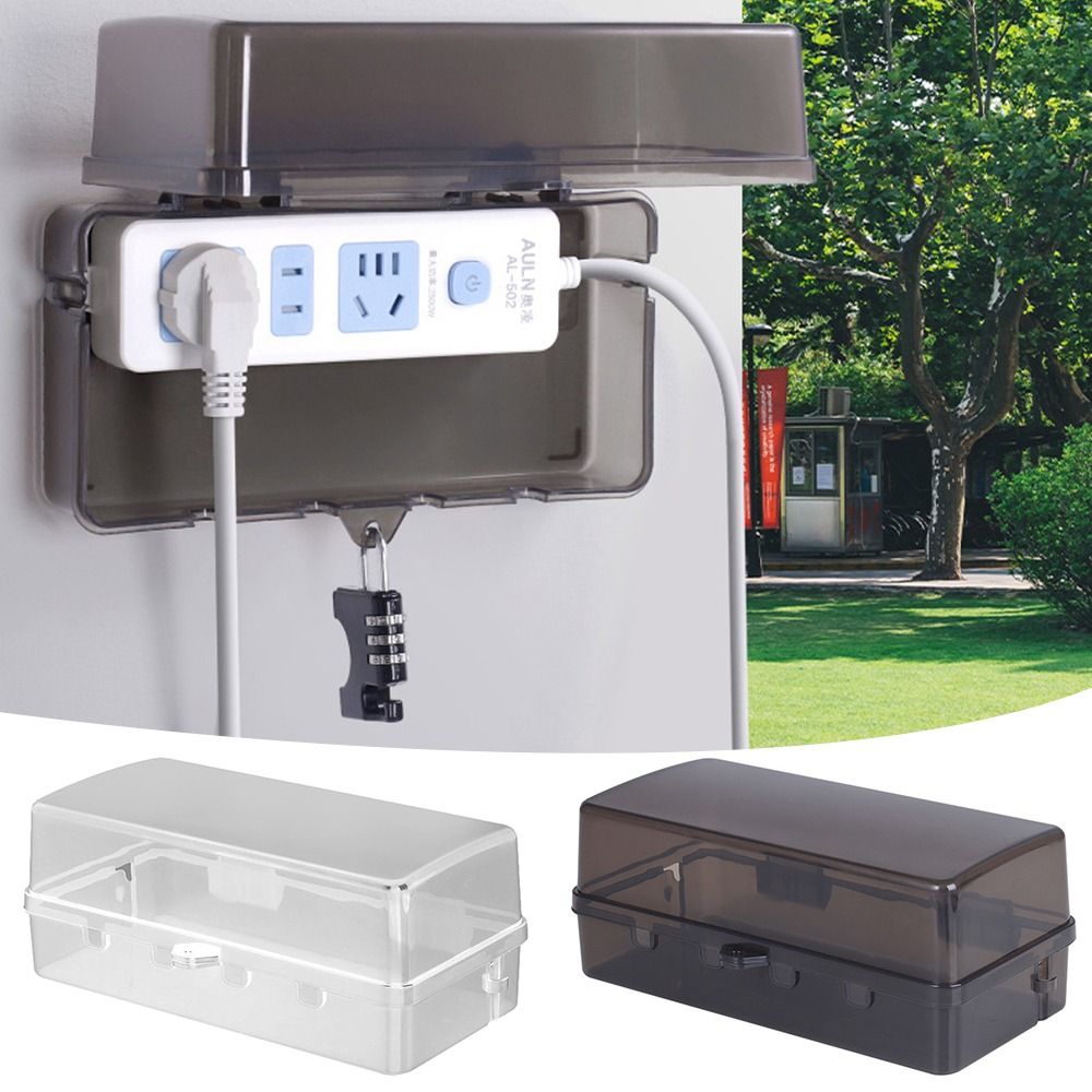 Durable Plastic Plug Box Anti- - đánh giá và giá Outdoor Power Strip With Cover