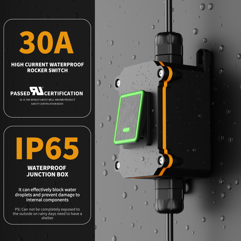 IP65 Seal Waterproof Junction  - đánh giá và giá Outdoor Power Box Cover