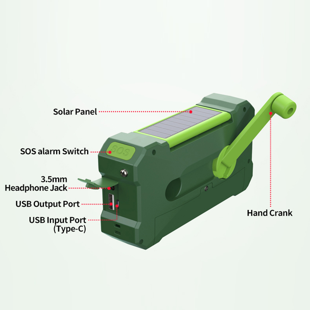 10000mAh Multifunctional Radio - đánh giá và giá Outdoor Power Kit