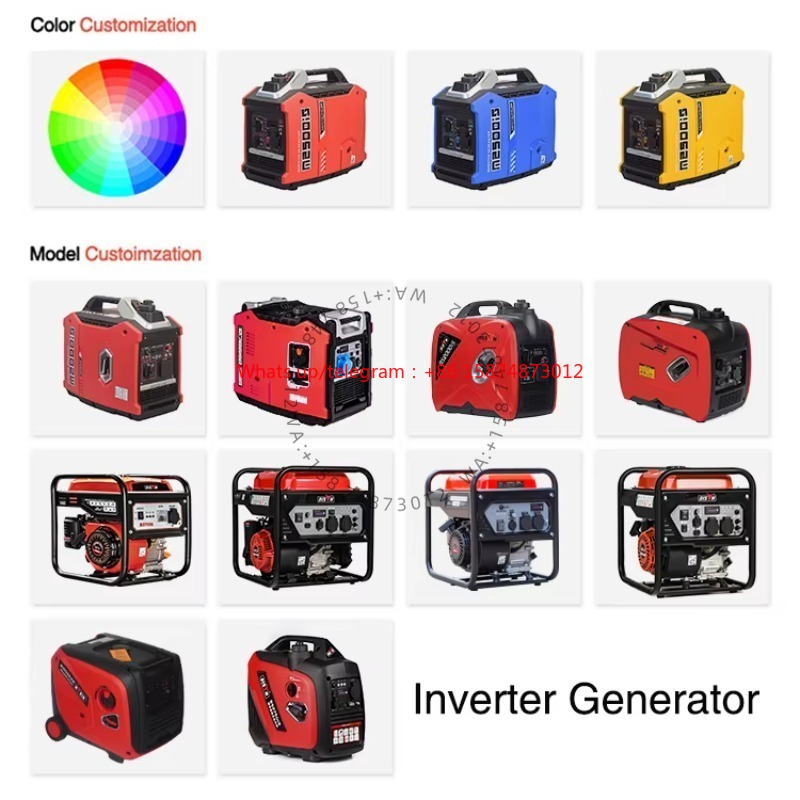 Dual Fuel 5000W 5kw 6.5kva Por - đánh giá và giá Portable Generator Inverter