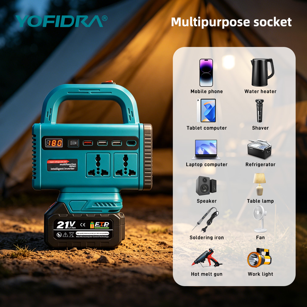 YOFIDRA 220V Portable Power In - đánh giá và giá Outdoor Usb Power Supply