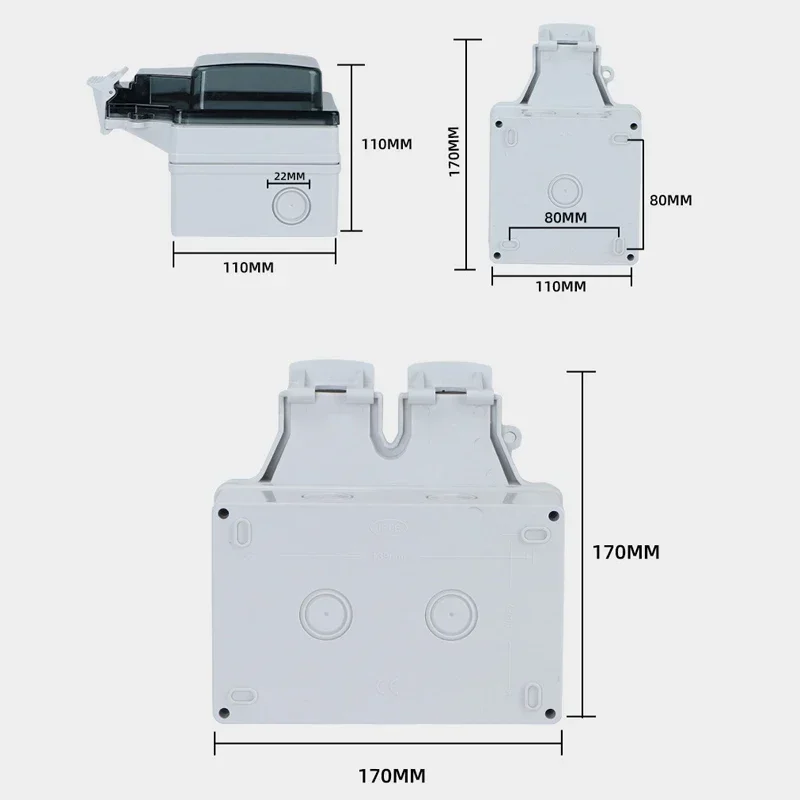 Tuya Waterproof Electrical Wal - đánh giá và giá Outdoor Power Outlet Wifi