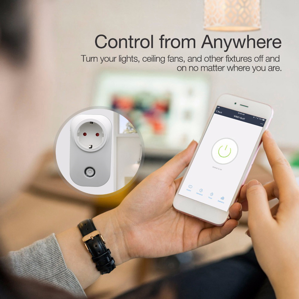 Cuộc sống thông minh WIFI Ổ Cắ - đánh giá và giá Outdoor Power Outlet Wifi